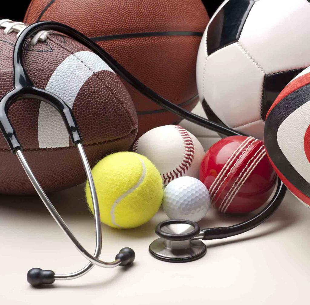 Sports Medicine Concept