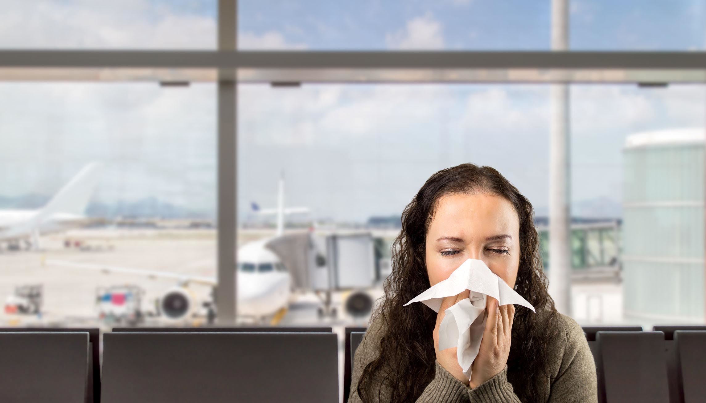 avoid getting sick during travel