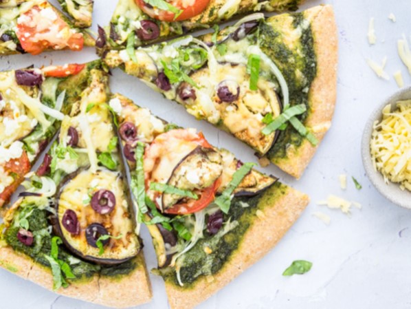 Eggplant Pizza